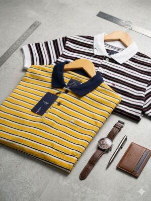 COTTON COLLAR TSHIRTS