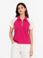Collar T-Shirt (Crop)